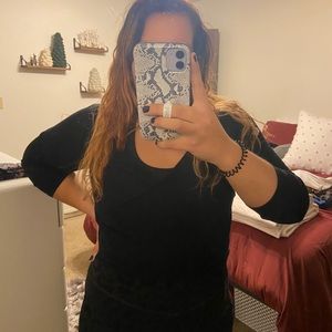 Crisscross Wrap crop top